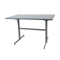 Table pliante rectangulaire en métal 117*70 cm